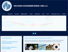 Tablet Screenshot of neusser-sv.de
